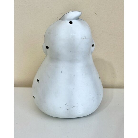 Rare Gemmy Big Mouth Ghost Halloween Animated Talking Candy Bowl Motion Sensor - Picture 5 of 12